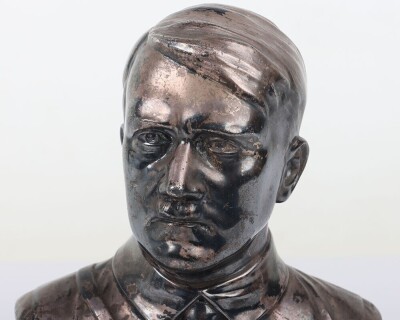 Adolf Hitler Bust Desk Statue by Schmidt Hofer - 3