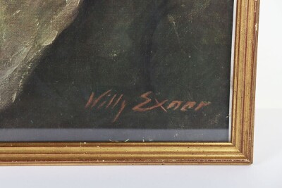 Large Framed Adolf Hitler Print from Willy Exner - 4