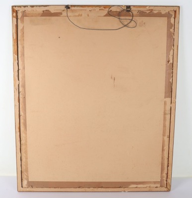 Large Framed Adolf Hitler Print from Willy Exner - 6