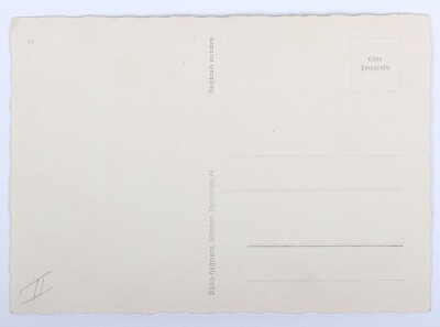 Third Reich Postcard of Adolf Hitler by Hoffmann - 4