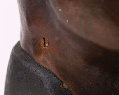 Large Bronzed Adolf Hitler Head Liberated from Kiel, Germany in 1945 - 3