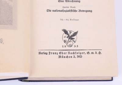 Third Reich NSDAP Adolf Hitler Mein Kampf - 5