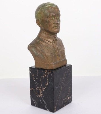 Third Reich NSDAP Adolf Hitler Table Bust - 3