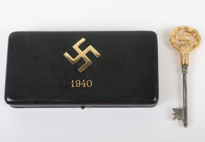 Hermann Goring Presentation Key to Paris Residence in 1940 - 3