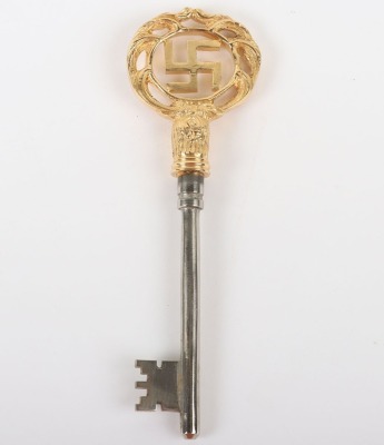 Hermann Goring Presentation Key to Paris Residence in 1940 - 4
