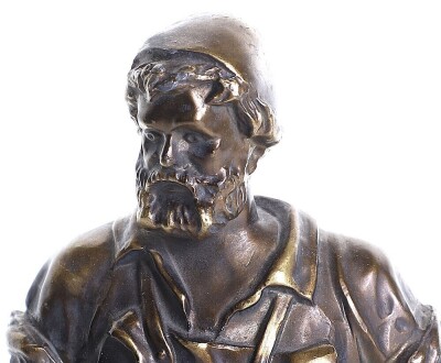German Third Reich Period Bronze Statue of a Swordsmith - 2
