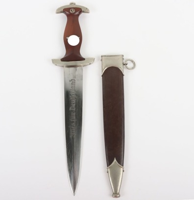 Third Reich SA (Sturmabteilung) Dress Dagger by Friedrich von der Kohlen, Solingen,