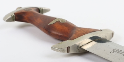 Third Reich SA (Sturmabteilung) Dress Dagger by Ernst Pack & Sohne, Solingen - 10