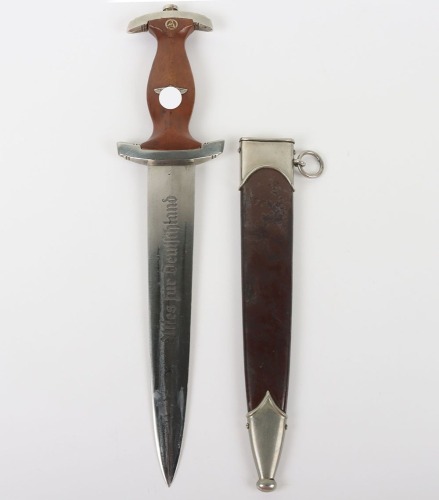 Third Reich SA (Sturmabteilung) Dress Dagger by Rare Maker, J Dirlam & Sohne, Solingen