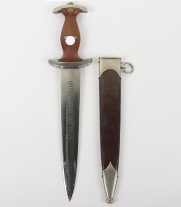Third Reich SA (Sturmabteilung) Dress Dagger by Rare Maker, J Dirlam & Sohne, Solingen