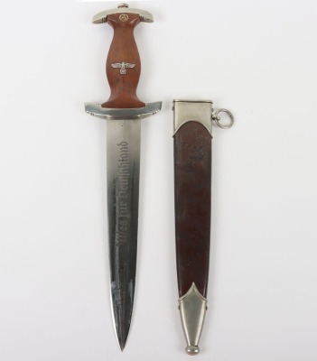 Third Reich SA (Sturmabteilung) Dress Dagger by Rare Maker, J Dirlam & Sohne, Solingen - 2