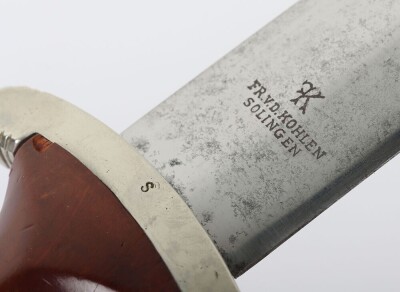 Third Reich SA (Sturmabteilung) Dress Dagger by Friedrich von der Kohlen, Solingen - 9