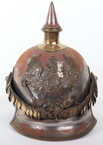 Imperial German M-1867 Cuirassier Regiment Nr2 Other Ranks Helmet