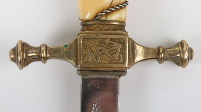Weimar Republic Small Naval Dirk - 5