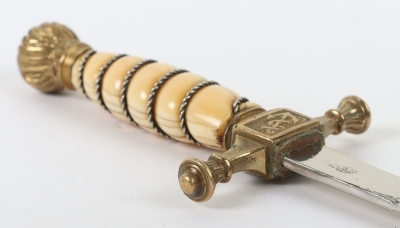 Weimar Republic Small Naval Dirk - 8