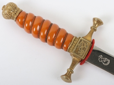 Weimar Republic Small Naval Dirk by WKC, Solingen - 4