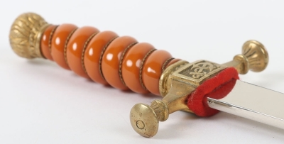 Weimar Republic Small Naval Dirk by WKC, Solingen - 10
