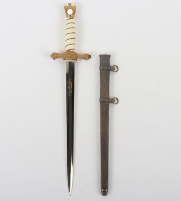 Miniature Kriegsmarine Dagger by E & F Horster, Solingen