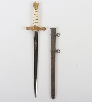 Miniature Kriegsmarine Dagger by E & F Horster, Solingen - 2