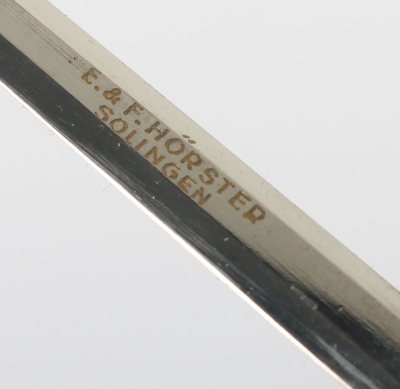 Miniature Kriegsmarine Dagger by E & F Horster, Solingen - 8