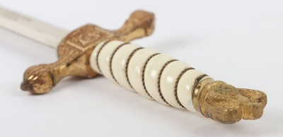 Miniature Kriegsmarine Dagger by E & F Horster, Solingen - 10