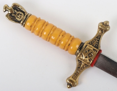 Miniature Kriegsmarine Dress Dagger Letter Opener with Gunther Prien Interest, - 5