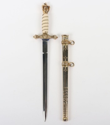 Miniature Kriegsmarine Officers Dress Dagger - 2