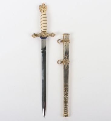 Miniature Kriegsmarine Officers Dress Dagger - 3
