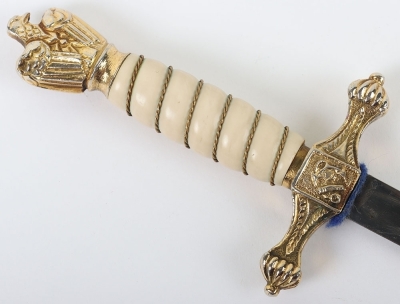 Miniature Kriegsmarine Officers Dress Dagger - 4
