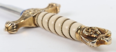 Miniature Kriegsmarine Officers Dress Dagger - 10
