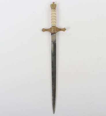 Miniature WW2 German Kriegsmarine Naval Dagger Letter Opener - 3