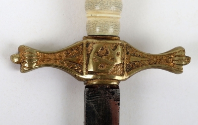 Miniature WW2 German Kriegsmarine Naval Dagger Letter Opener - 7