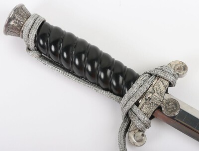 Third Reich 1st Pattern Railways Officials Dress Dagger by Robert Klaas, Solingen - 6