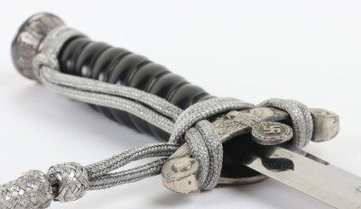 Third Reich 1st Pattern Railways Officials Dress Dagger by Robert Klaas, Solingen - 9