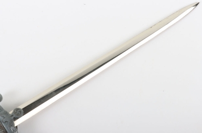 Miniature 1st Pattern German Railways Dress Dagger - 8