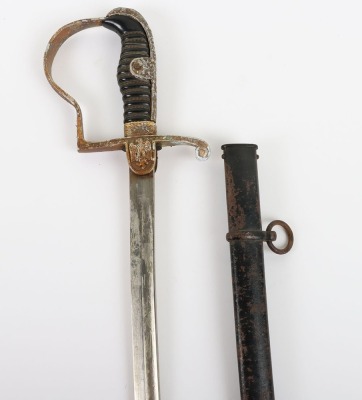 WW2 German Army Officers Sword by F W Holler, Solingen - 2