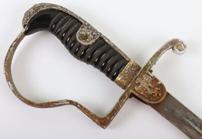 WW2 German Army Officers Sword by F W Holler, Solingen - 6