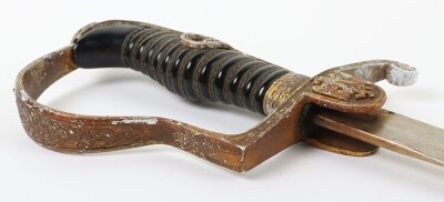 WW2 German Army Officers Sword by F W Holler, Solingen - 10