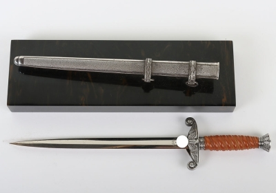 Miniature WW2 German Army Officers Dress Dagger by Alcoso, Solingen