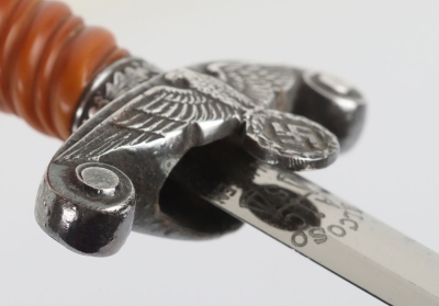 Miniature WW2 German Army Officers Dress Dagger by Alcoso, Solingen - 8