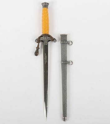 Miniature German Army Officers Dagger by E & F Horster, Solingen - 2