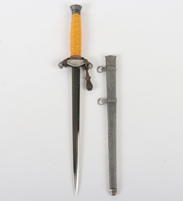 Miniature German Army Officers Dagger by E & F Horster, Solingen - 3
