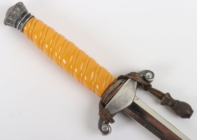 Miniature German Army Officers Dagger by E & F Horster, Solingen - 4