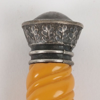 Miniature German Army Officers Dagger by E & F Horster, Solingen - 7