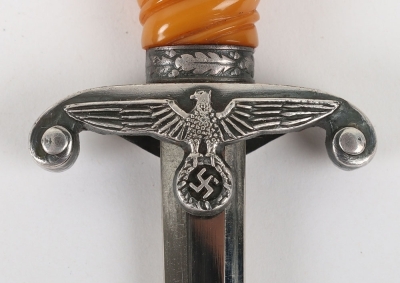 Scarce Miniature Army Officers Dagger by Henckels - 6