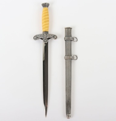 Miniature 3/4 Size German Army Officers Dagger by Alcoso, Solingen - 2