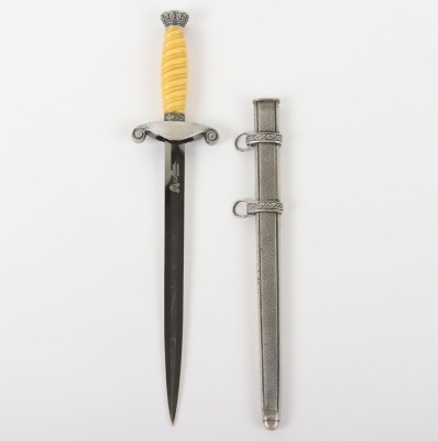 Miniature 3/4 Size German Army Officers Dagger by Alcoso, Solingen - 3