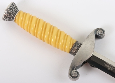 Miniature 3/4 Size German Army Officers Dagger by Alcoso, Solingen - 4