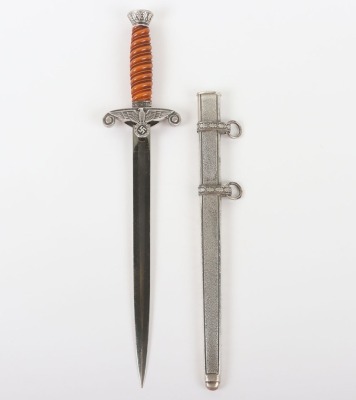 Miniature 3/4 Size Army Officers Dagger by Alcoso, Solingen, - 2