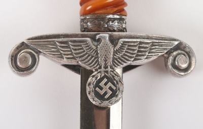 Miniature 3/4 Size Army Officers Dagger by Alcoso, Solingen, - 6